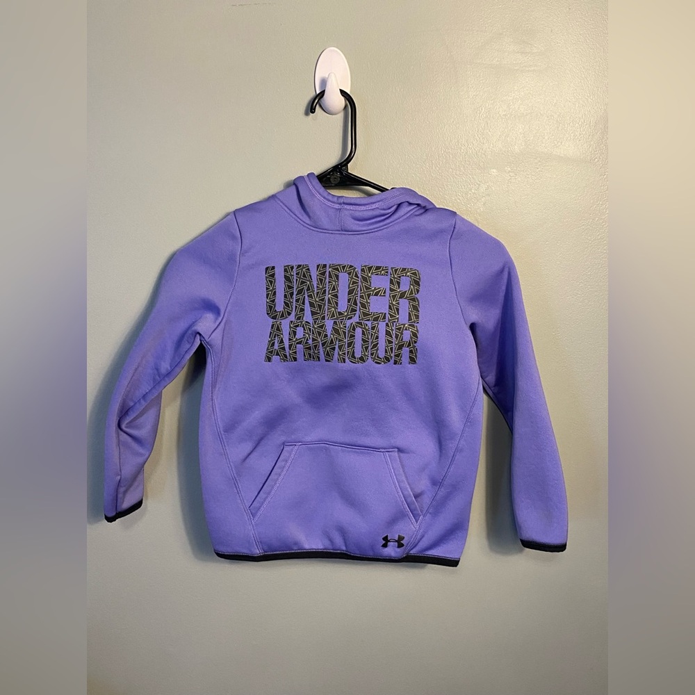 Under Armour Purple Pullover Hoodie Sweatshirt